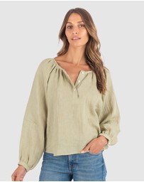 CAMIXA - Poem Linen Blouse