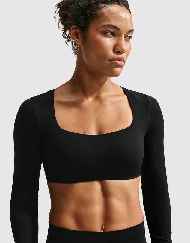 Nike - Zenvy Light-Support Padded LS Sports Bra