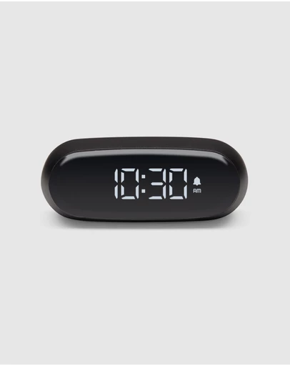 Lexon - Lexon Minut Mini Alarm Clock - Black