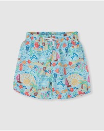 Goldie + Ace - Summer Bay Boardshorts - Babies-Kids