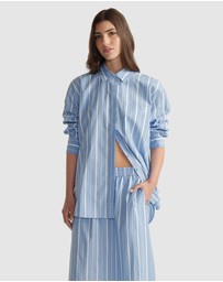 Decjuba - D-Luxe Poplin Stripe Shirt