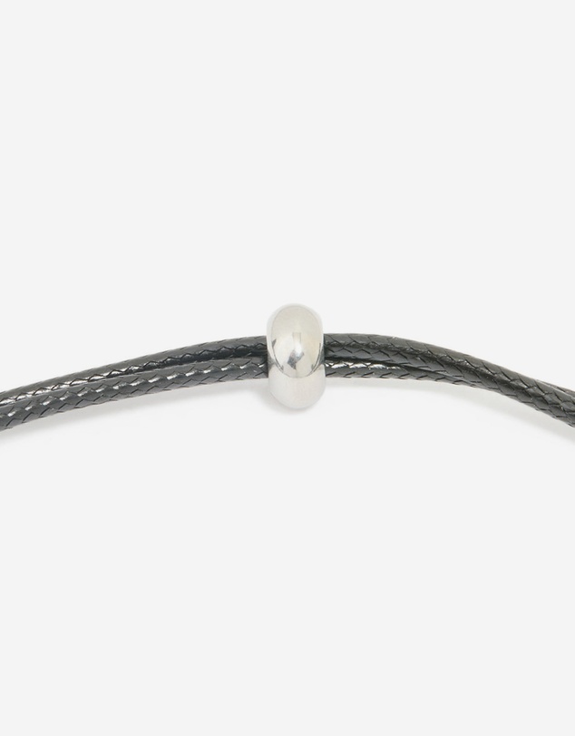 Lovisa - Waterproof Stainless Steel Large Bubble Letter S Cord Necklace