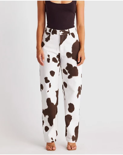 SNDYS - Becks Cowhide Jeans