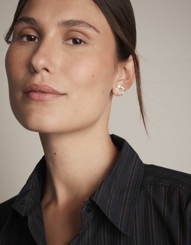 MIMCO - Resin Flower Stud Earrings