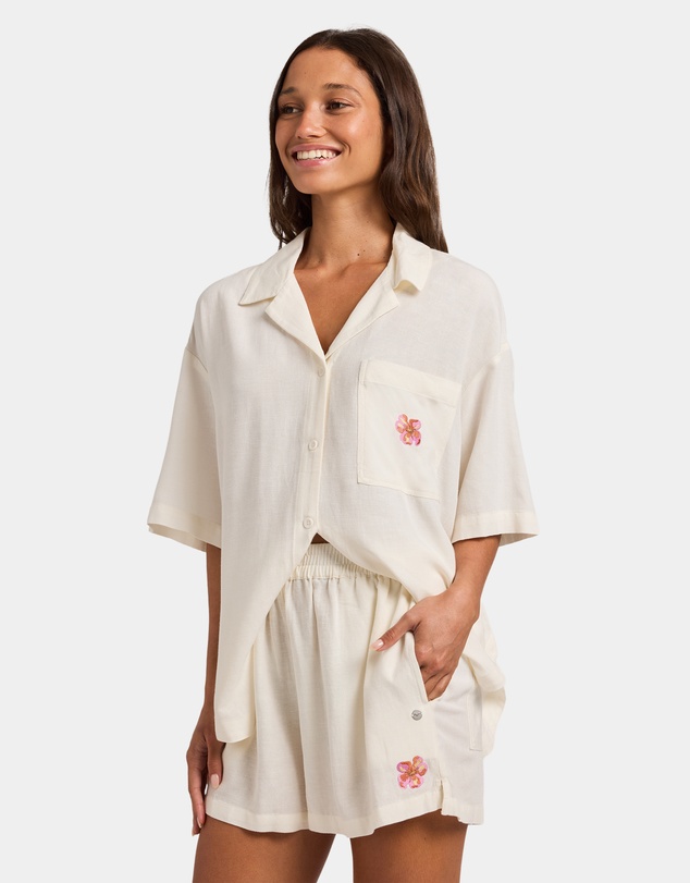 Roxy - Womens Hibiscus SS Shirt