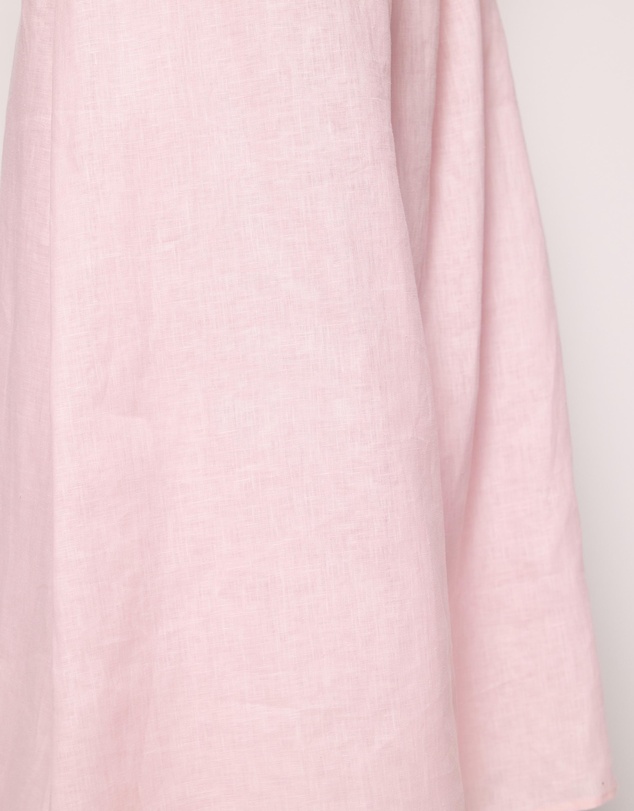 AERE - Saige Linen Midi Dress