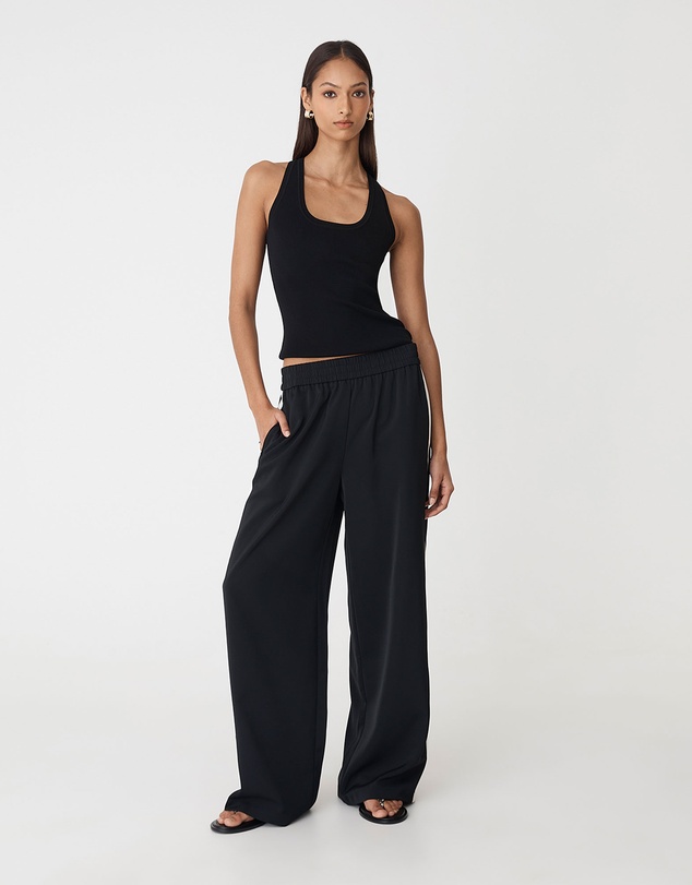 Forcast - Alla Contrast Elastic Pants