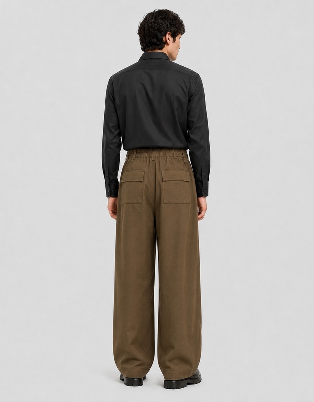 Justin Cassin - Gaten Wide Leg Cargo Pants