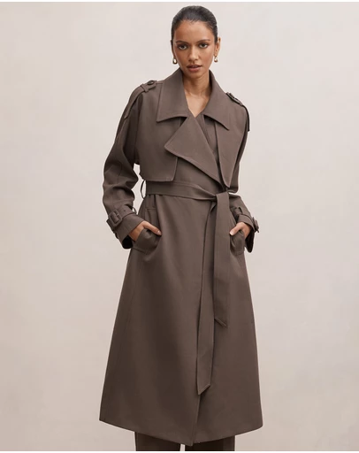 Forever New Petite - Maya Petite Trench Coat