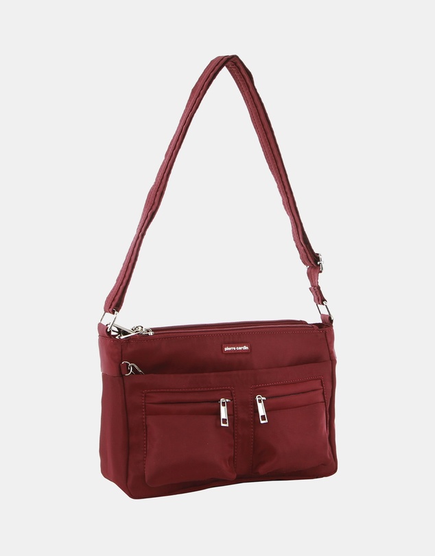 Pierre Cardin - Pierre Cardin  Nylon Anti-Theft Cross Body Bag