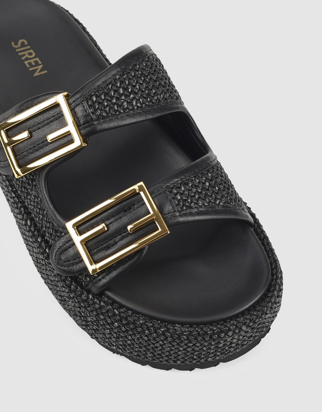 Siren - Aphrodite Woven Flatforms