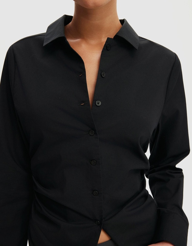 Cotton On - Peyton Gathered LS Shirt