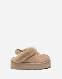 Ozwear Connection Uggs - Ugg Coquette Matelassé Logo Platform Slipper (Detachable Feature)