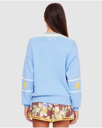 The Upside - Rever Josette V Neck Sweater