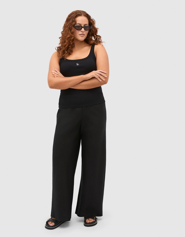 Seed Heritage - Core Linen Easy Wide Leg Pant