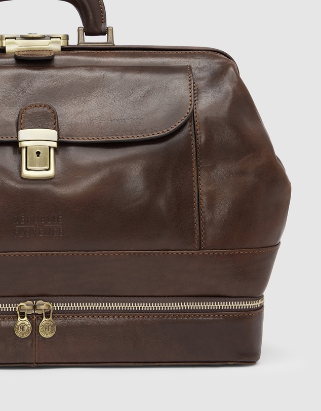 Republic of Florence - Hippocrates Matt Chocolate Doctor Bag