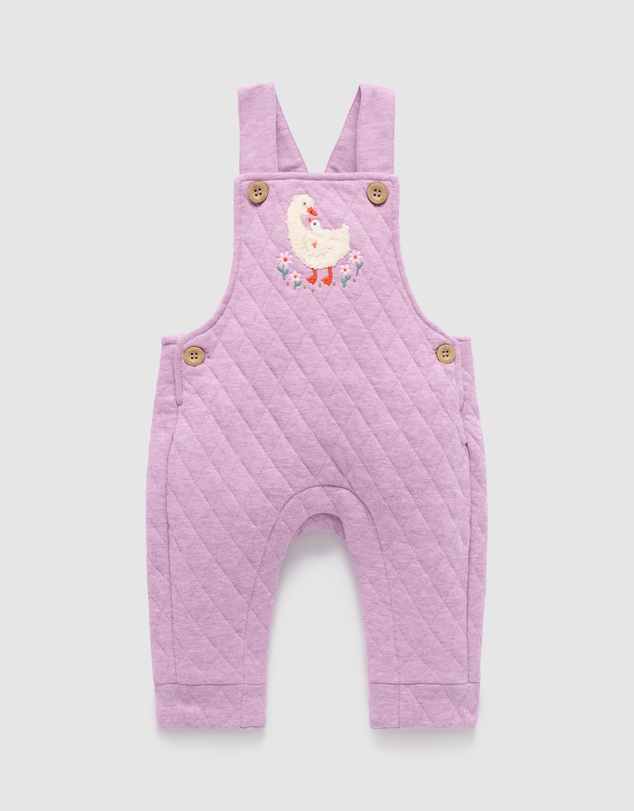 Purebaby - Quilted Overall - Kids-Babies