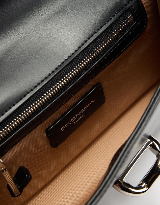 Emporio Armani - Wallet On Chain Plain Leather