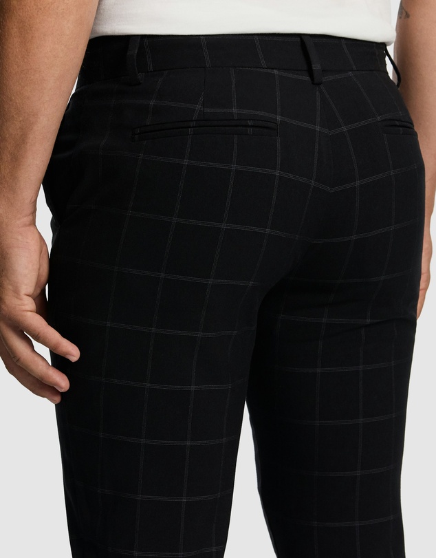 yd. - Loco Check Slim Chino