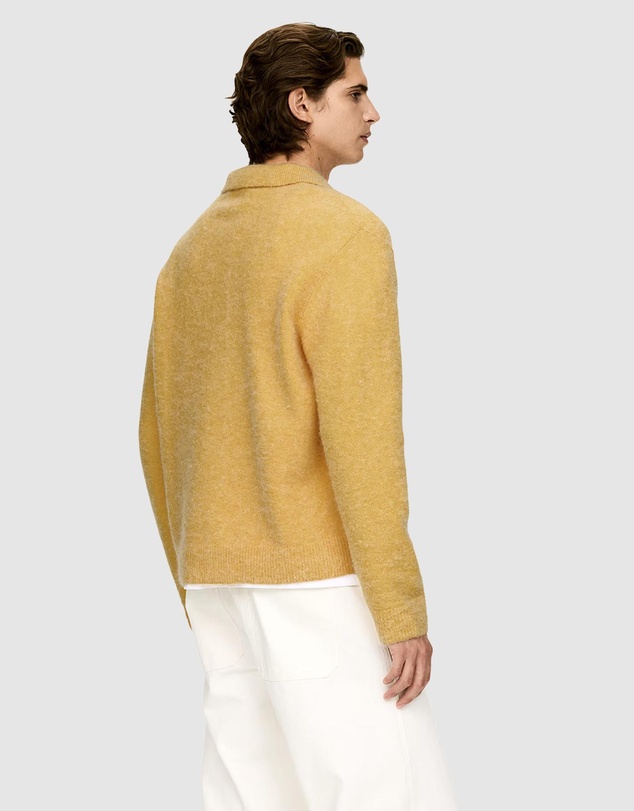 ARKET - Alpaca Wool Blend Polo Shirt