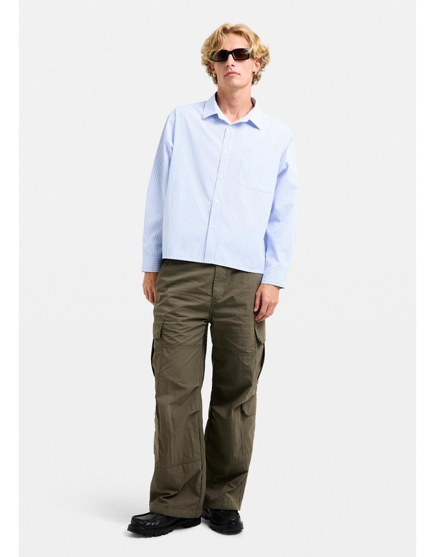 Black Noise White Rain - Logan Cargo Pants