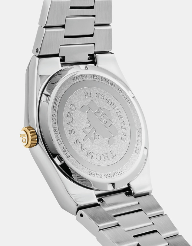 THOMAS SABO - Women's Moon and Stars Watch with Black Dial