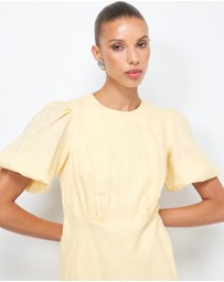 AERE - Elowen Linen Mini Dress