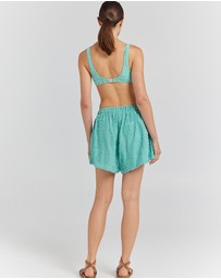 Poolside Paradiso - Mai Tai Short - Jade