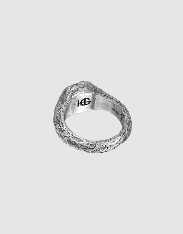 Haze & Glory - ICONIC EXCLUSIVE - Ring Chrysocolla Gemstone in 925 Sterling Silver
