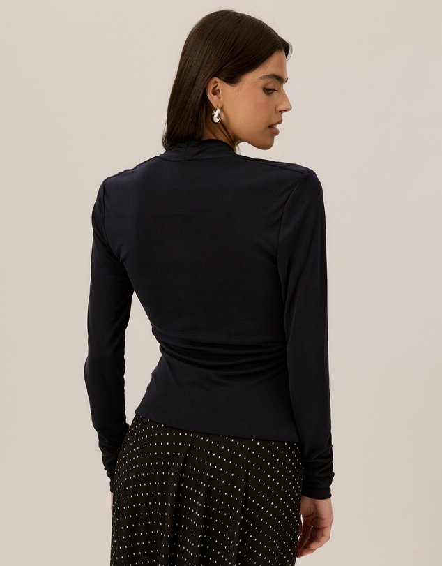 Tussah - Poppy Draped Jersey Top