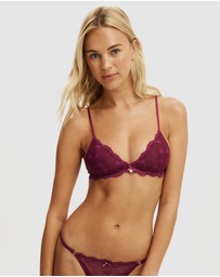 Cotton On Body - The Keepsake Triangle Bralette