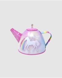Pink Poppy - Unicorn Dreamer 15 Piece Tin Tea Set In Carry Case