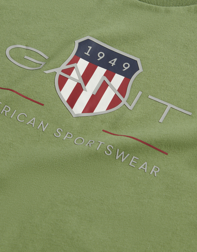 Gant - Shield Full Zip Hoodie, T-Shirt and Sweatshort Set