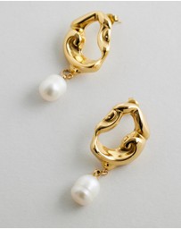 Native Sol - Rome Pearl Earrings