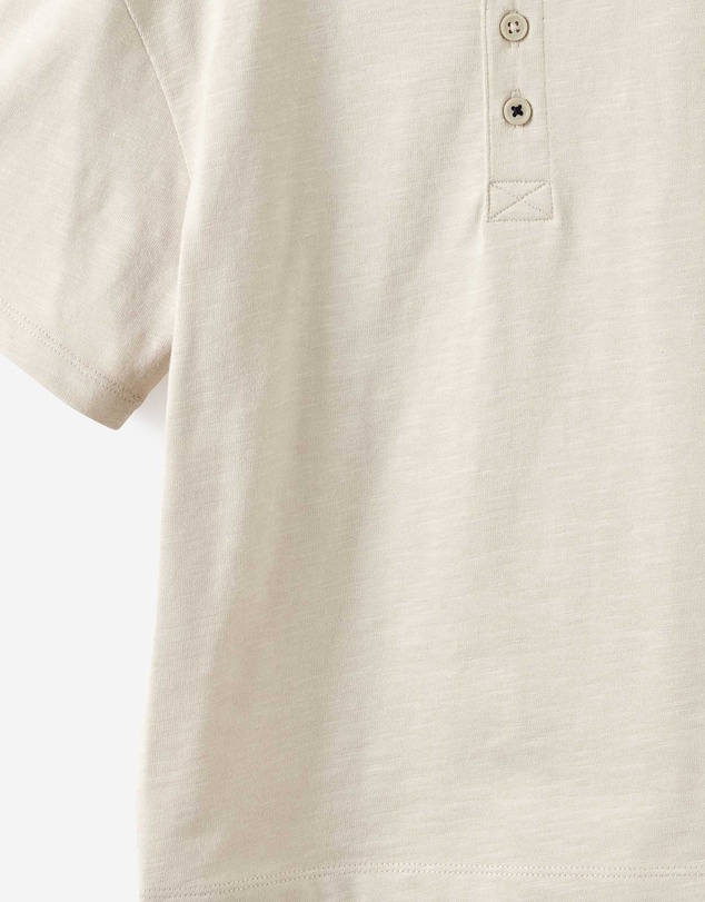 Cotton On Kids - Slub Henley Tee