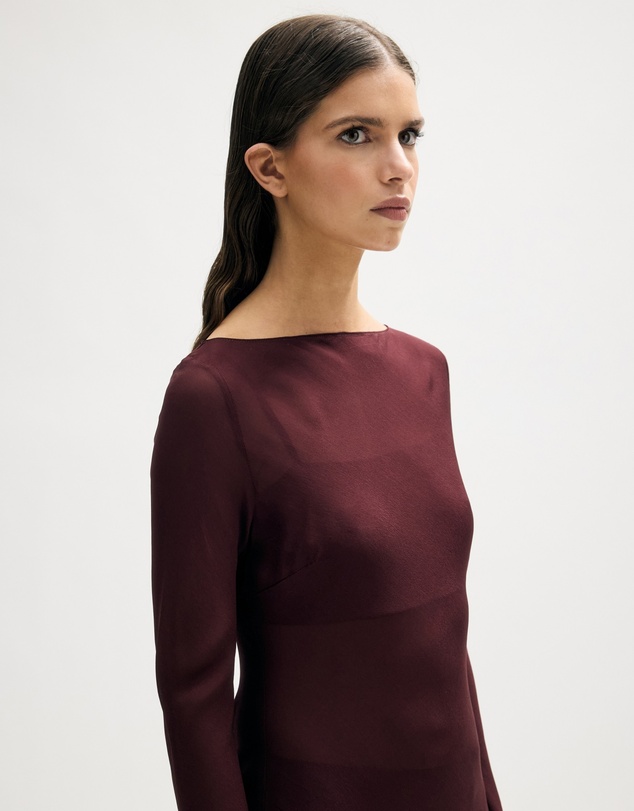 Revibe - Repaired Minima Esenciales Olen Sheer Layered Top - AU 14
