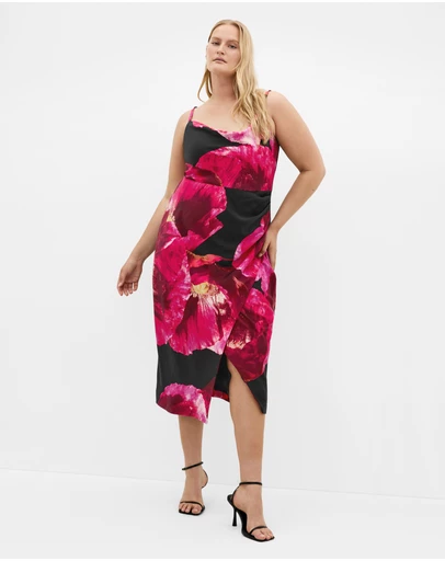 City Chic - Mariana Print Dress