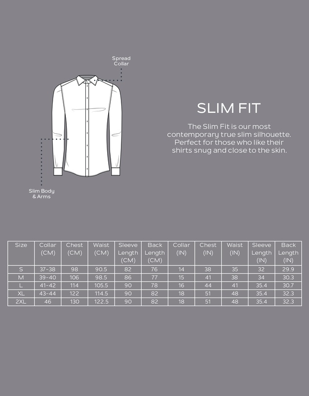 Van Heusen - Solid Colour Textured Shirt