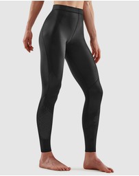 SKINS - SKINS Compression Women's Series-3 Clothing 400 Long Tight Black Star