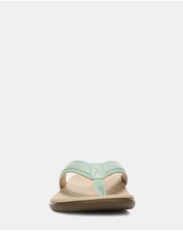 Vionic - Islander Toe Post Sandal - Lichen