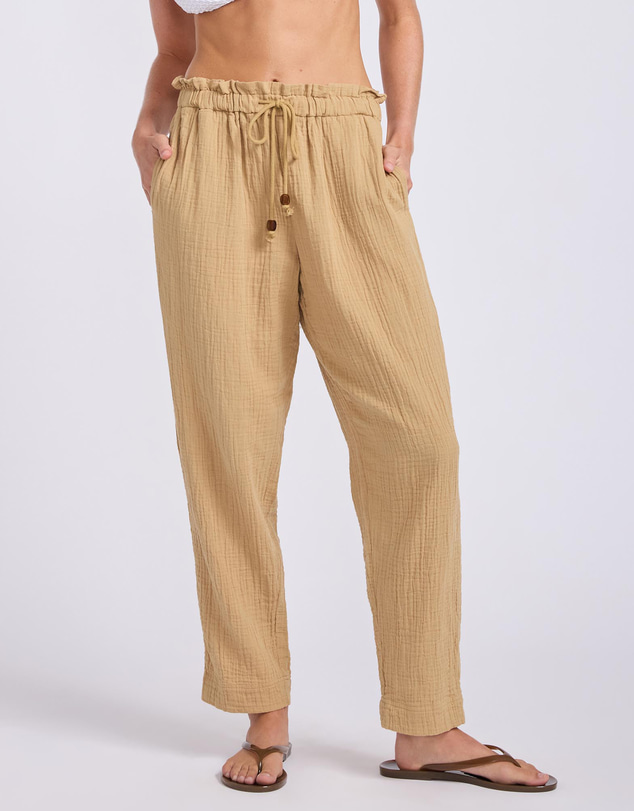 Seafolly - Double Gauze Tapered Pants
