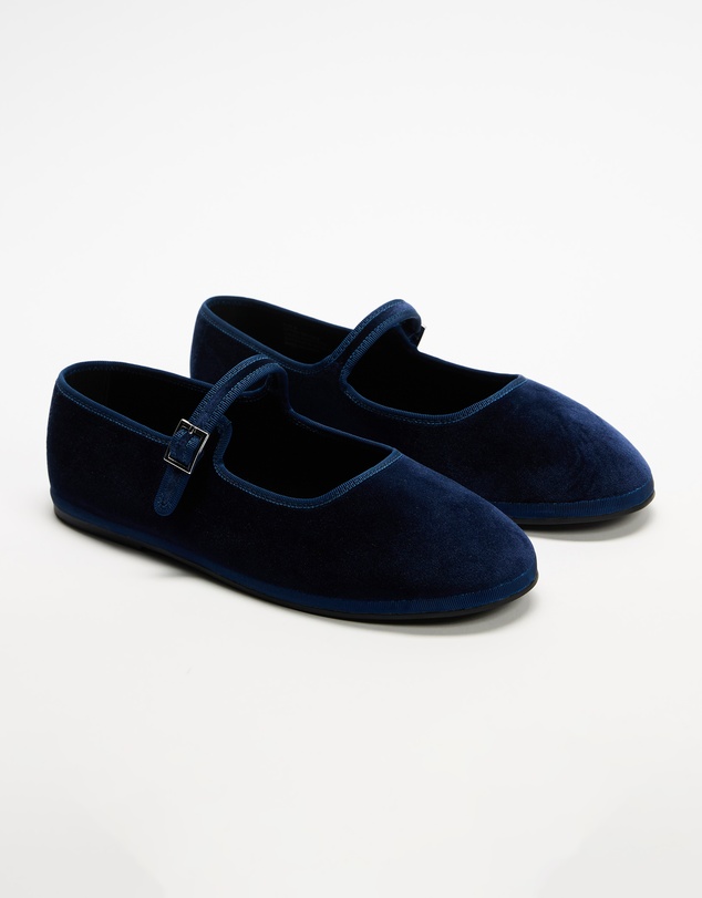 Dazie - Rei Velvet Ballet Flats