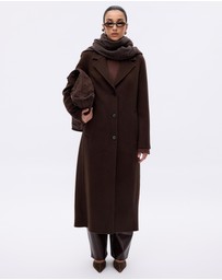 Minima Esenciales - Dulcie Relaxed Wool Coat