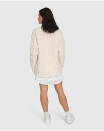 Belle & Bloom - Perfect Me Oversized Crew Sweater