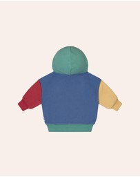 Huxbaby - Back To Kind Er Colour Block Zip Through - Babies-Kids