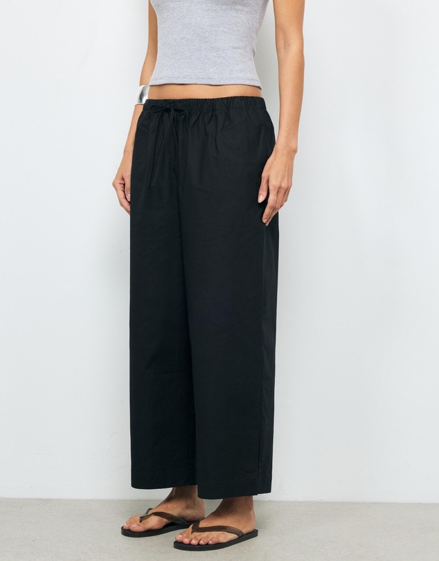 AERE - Helia Cotton Elasticated Waist Pants