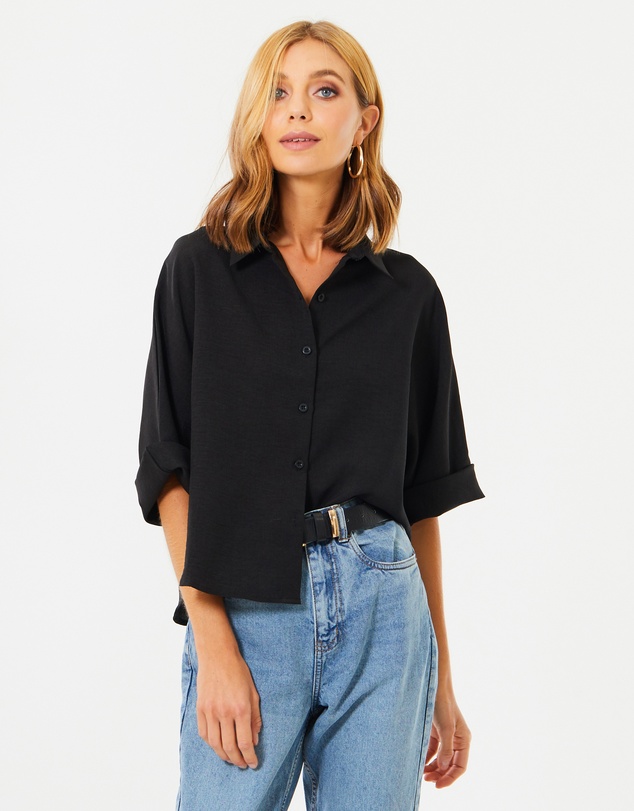 Calli - Rhianna Button Up Shirt