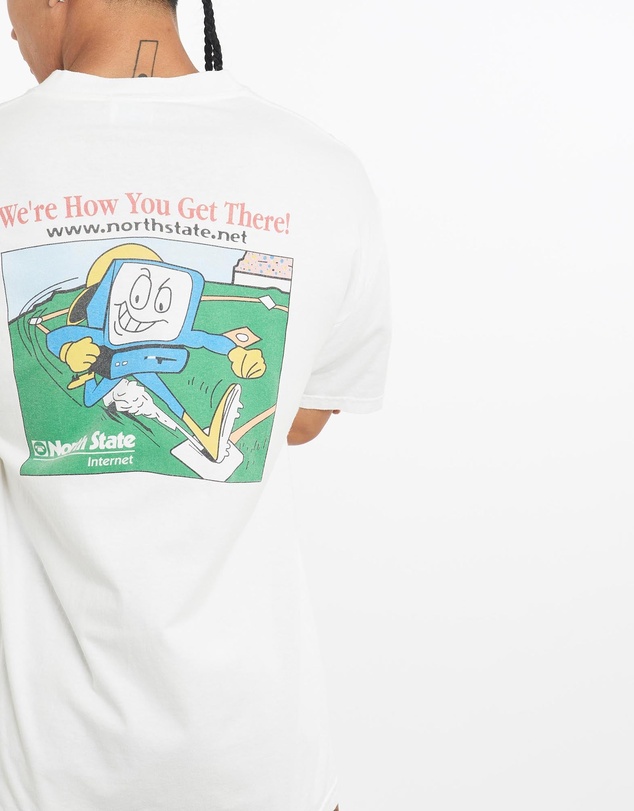 Vintage by The Real Deal - Pre Loved - Vintage North State Internet Tech Tee