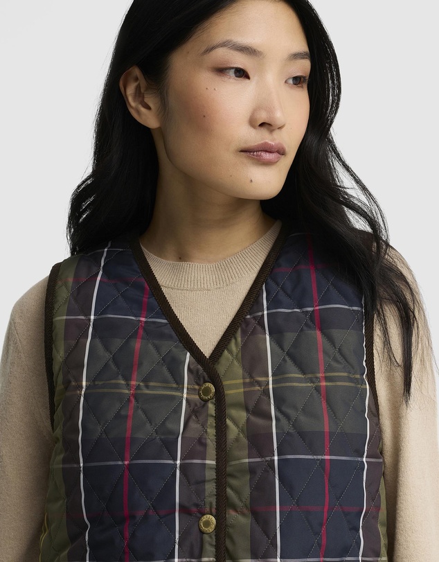 Barbour - Tartan Reimaginedicons Reversible Tartan Quilted Liner