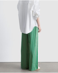 & Other Stories - Drawstring Satin Trousers
